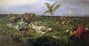 Viktor Vasnetsov The field of Igor Svyatoslavich battle with the Polovtsy, china oil painting artist